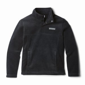 Columbia Steens Mountain™ 1/4 Snap Skinna Pull-Over Pojkar Svarta (KSLJG3210)